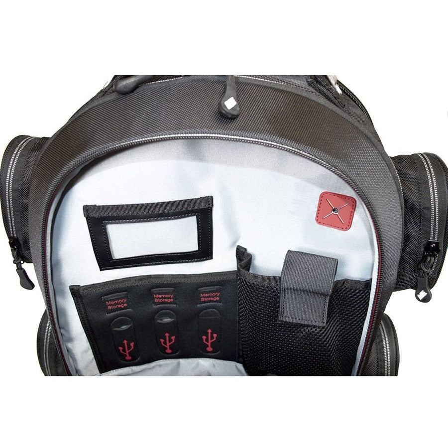 Mobile Edge Carrying Case (Backpack) for 17.3" to 18" Apple, Microsoft, Sony, Nintendo iPad Notebook, Tablet, eReader, Smartphone - Black MECGBPSE