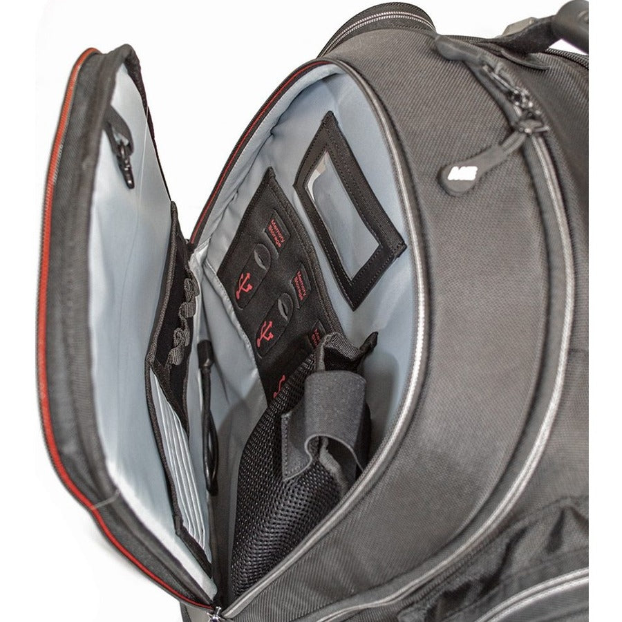 Mobile Edge Carrying Case (Backpack) for 17.3" to 18" Apple, Microsoft, Sony, Nintendo iPad Notebook, Tablet, eReader, Smartphone - Black MECGBPSE