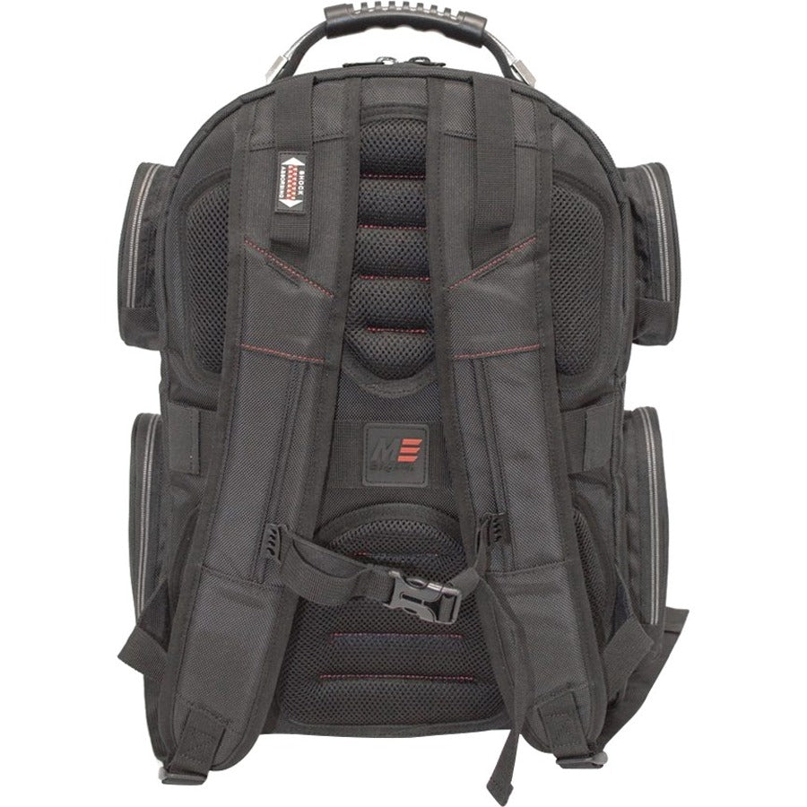 Mobile Edge Carrying Case (Backpack) for 17.3" to 18" Apple, Microsoft, Sony, Nintendo iPad Notebook, Tablet, eReader, Smartphone - Black MECGBPSE