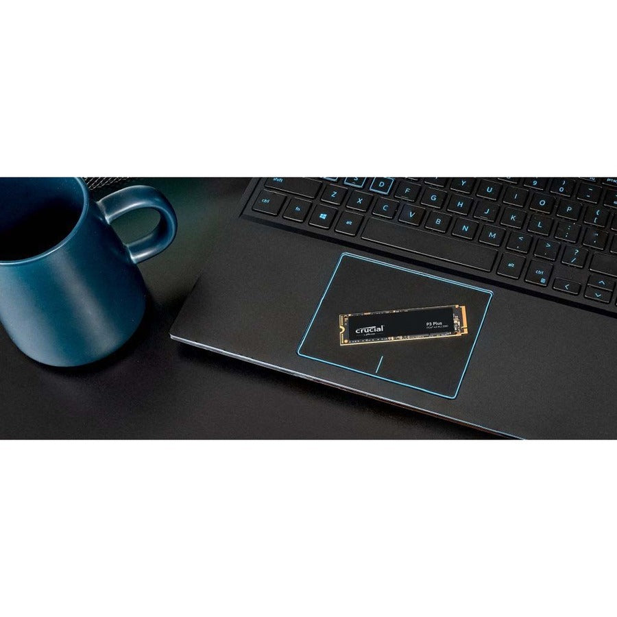 Crucial P3 Plus CT4000P3PSSD8 4 TB Solid State Drive - M.2 2280 Internal - PCI Express NVMe (PCI Express NVMe 4.0 x4) CT4000P3PSSD8