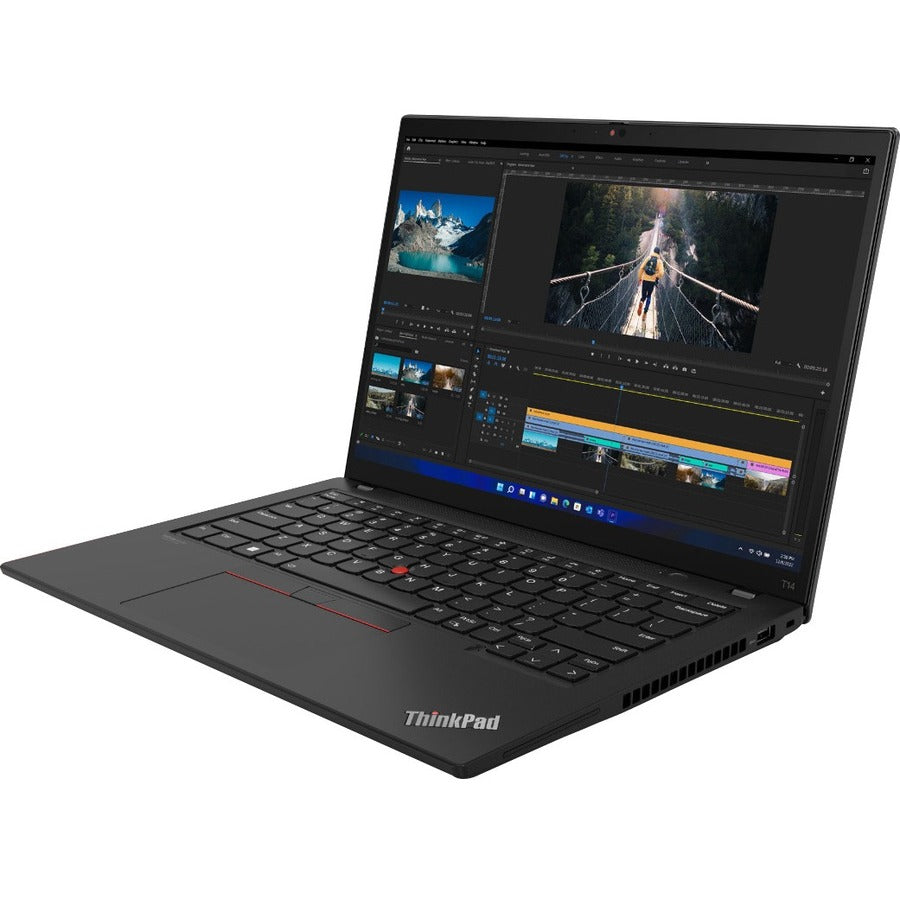 Lenovo ThinkPad T14 Gen 4 21HD0086US 14" Notebook - WUXGA - Intel Core i5 13th Gen i5-1345U - vPro Technology - 16 GB - 256 GB SSD - English Keyboard - Thunder Black 21HD0086US
