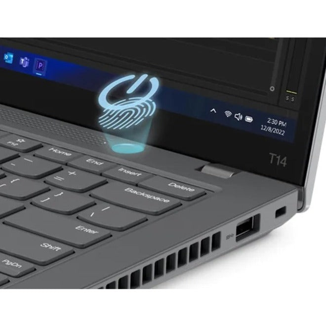 Lenovo ThinkPad T14 Gen 4 21HD0086US 14" Notebook - WUXGA - Intel Core i5 13th Gen i5-1345U - vPro Technology - 16 GB - 256 GB SSD - English Keyboard - Thunder Black 21HD0086US