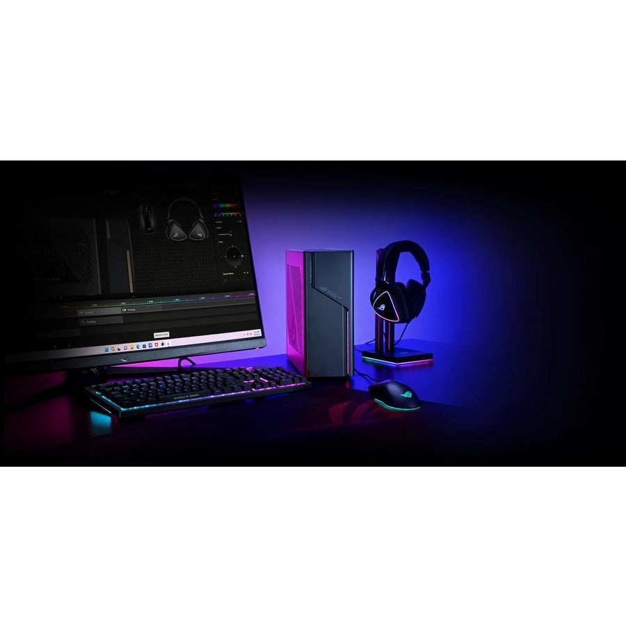 Asus ROG G22CH G22CH-DS564 Gaming Desktop Computer - Intel Core i5 13th Gen i5-13400F - 16 GB - 512 GB SSD - Small Form Factor - Extreme Dark Gray G22CH-DS564