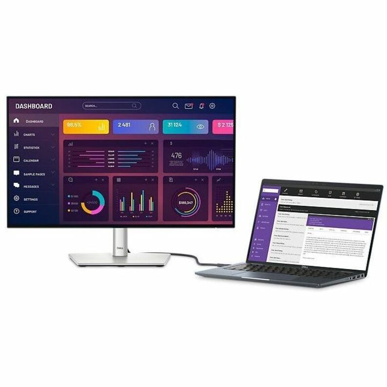 Dell UltraSharp U2424HE 24" Class Full HD LED Monitor - 16:9 - Black DELL-U2424HE