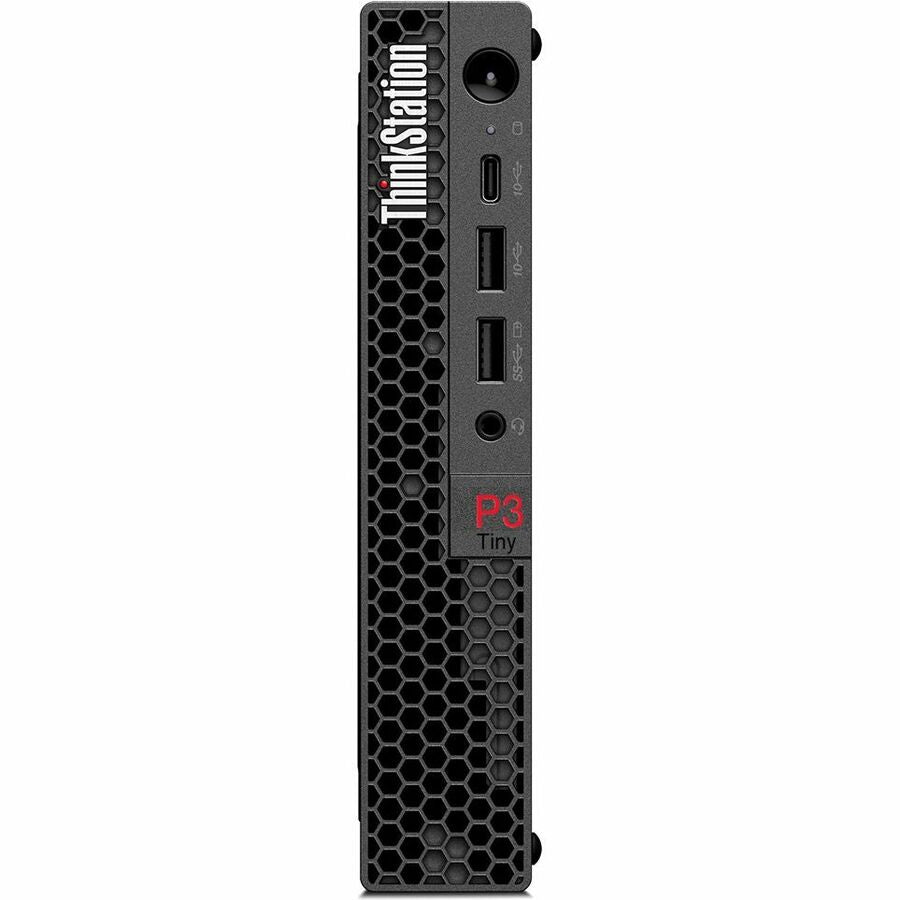 Lenovo ThinkStation P3 30H0004CUS Workstation - 1 x Intel Core i7 13th Gen i7-13700 - vPro Technology - 16 GB - 512 GB SSD - Tiny - Black 30H0004CUS
