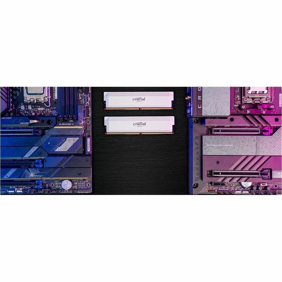 Crucial Pro Overclocking CP16G60C36U5W 16GB DDR5 SDRAM Memory Module CP16G60C36U5W