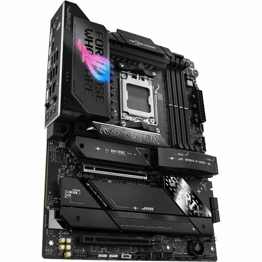 Asus ROG Strix X870E-E GAMING WIFI Gaming Desktop Motherboard - AMD X870E Chipset - Socket AM5 - ATX ROGSTRIXX870EEGAMINGWIFI