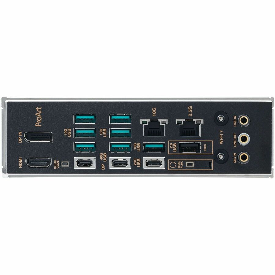 Asus ProArt X870E-CREATOR WIFI Gaming Desktop Motherboard - AMD X870E Chipset - Socket AM5 - ATX ProArtX870E-CREATORWIFI
