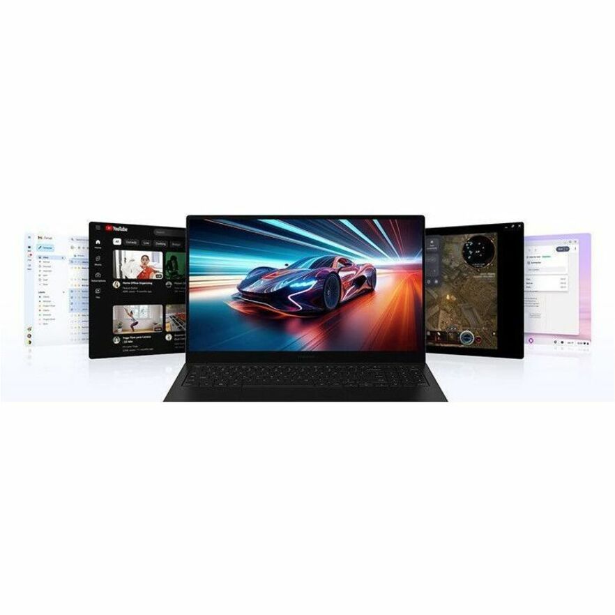 Samsung Chromebook Plus XE550XGA-KC1US 15.6" Chromebook - Full HD - Intel Core 3 100U - 8 GB - 256 GB Flash Memory - Neptune Blue XE550XGA-KC1US