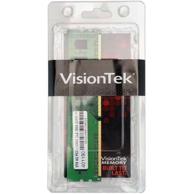 VisionTek 4GB DDR3 1600 MHz (PC3-12800) CL9 DIMM - Desktop 900383