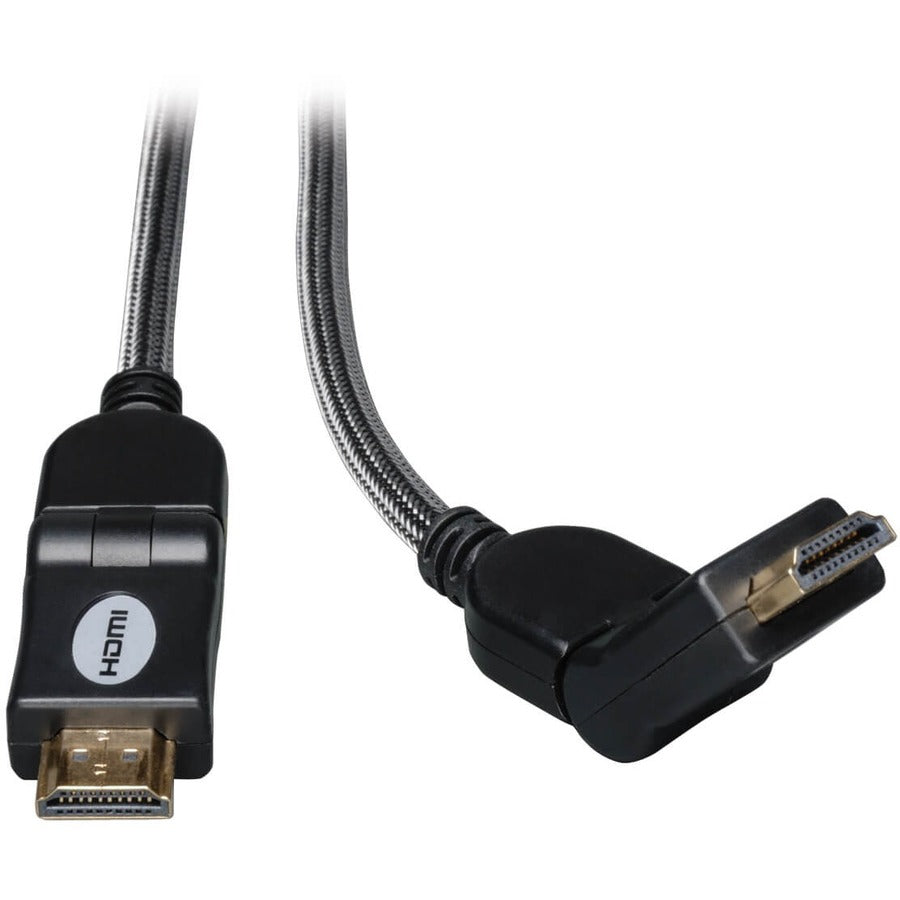 Eaton Tripp Lite Series High-Speed HDMI Cable with Swivel Connectors, Digital Video with Audio, UHD 4K (M/M), 6 ft. (1.83 m) P568-006-SW