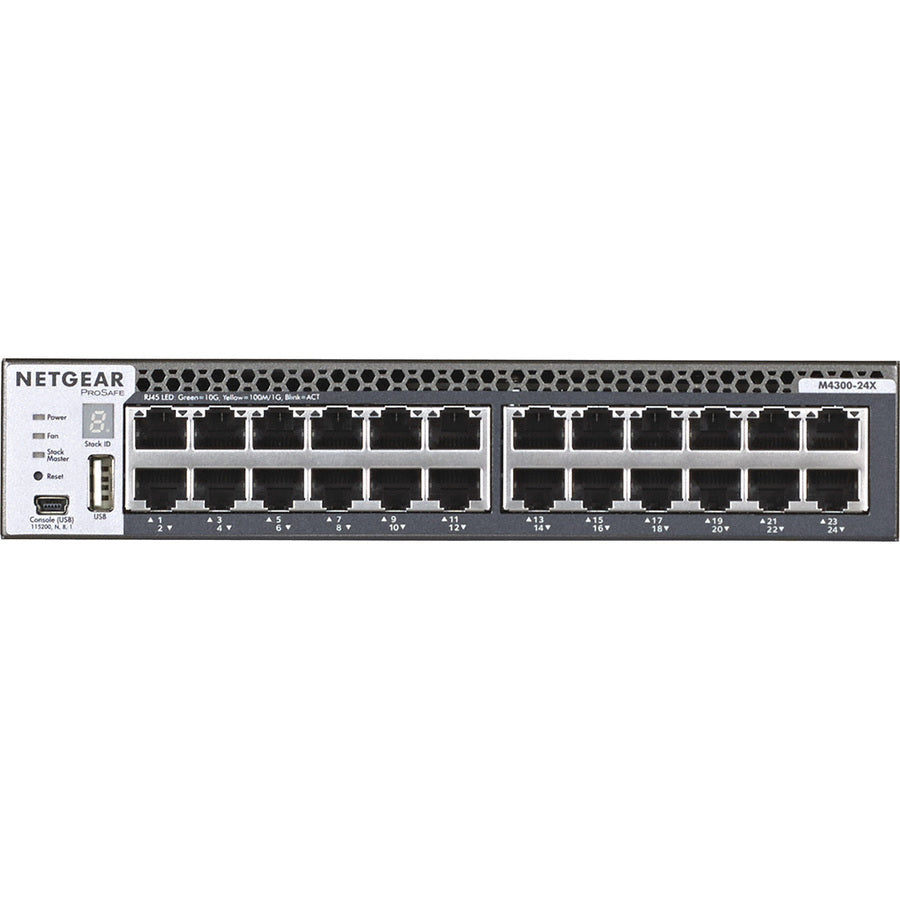 Netgear ProSafe M4300 24G Managed Switch 24 x 10GbE XSM4324CS-100NES