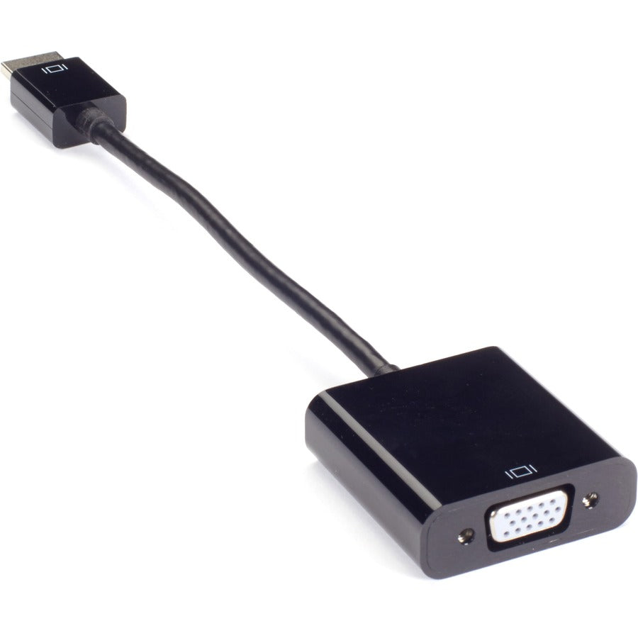 Black Box HDMI to VGA Adapter Converter with Audio, Male/Female Dongle VA-HDMI-VGA