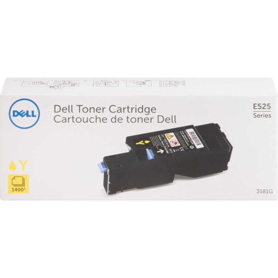 Dell Original Laser Toner Cartridge - Yellow - 1 Each 3581G