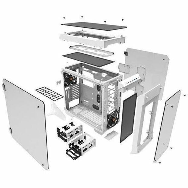 Thermaltake View 71 Tempered Glass Snow Edition CA-1I7-00F6WN-00