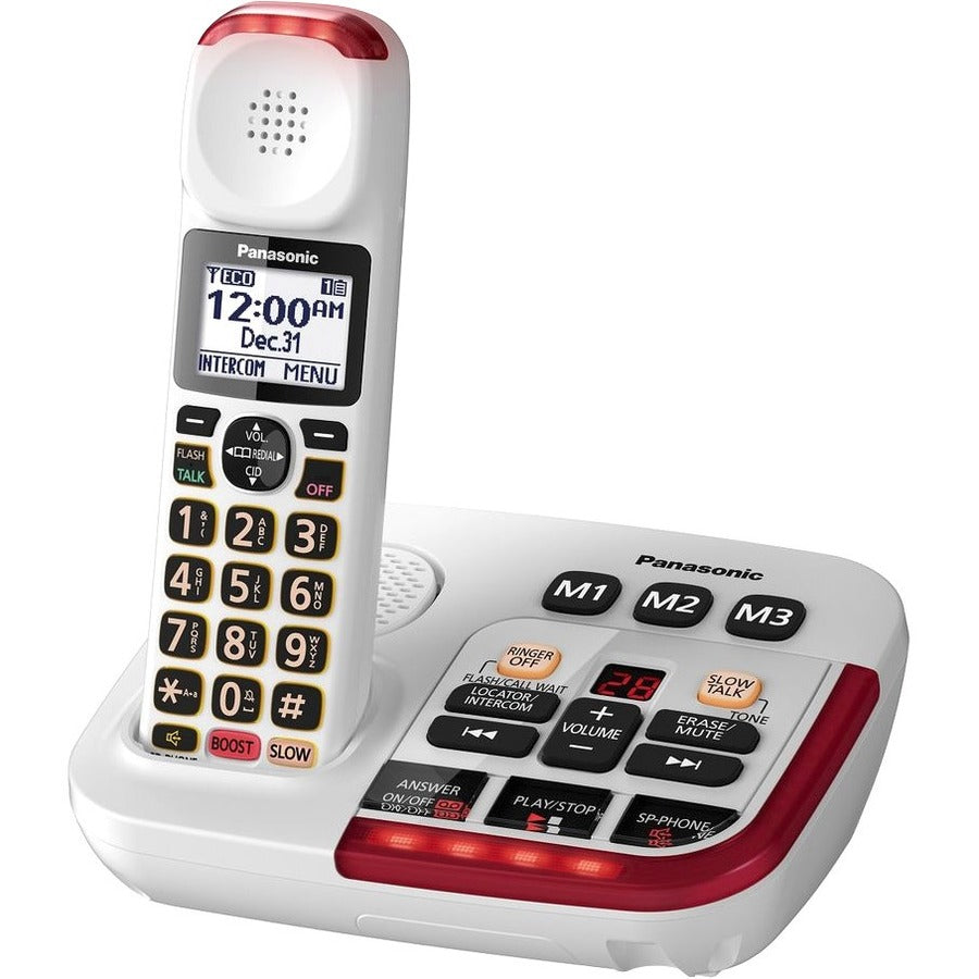 Panasonic KX-TGM420W DECT 6.0 Plus 1.90 GHz Cordless Phone - White KX-TGM420W