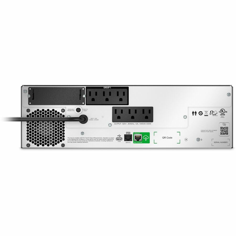 APC by Schneider Electric Smart-UPS Li-Ion, Short Depth 1500VA, 120V with SmartConnect (Not for sale in Vermont) SMTL1500RM3UC
