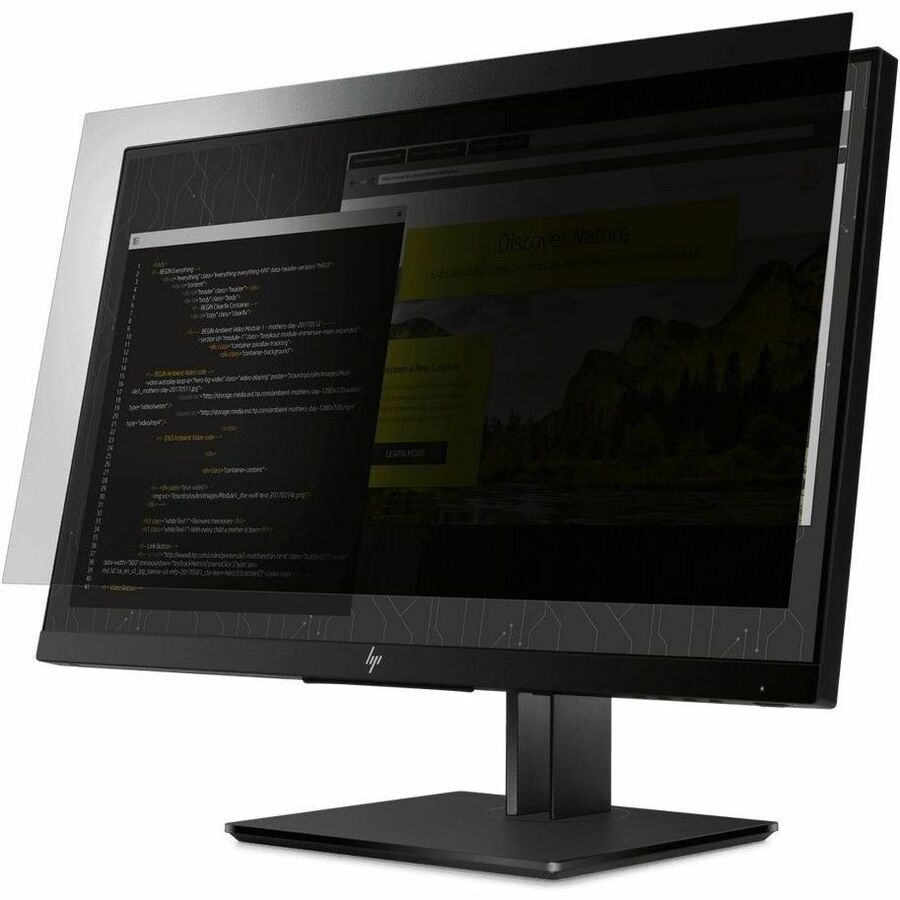 Targus 4Vu Privacy Screen for HP EliteDisplay E243 and HP Z24nf G2, Landscape Clear AST039GLZ