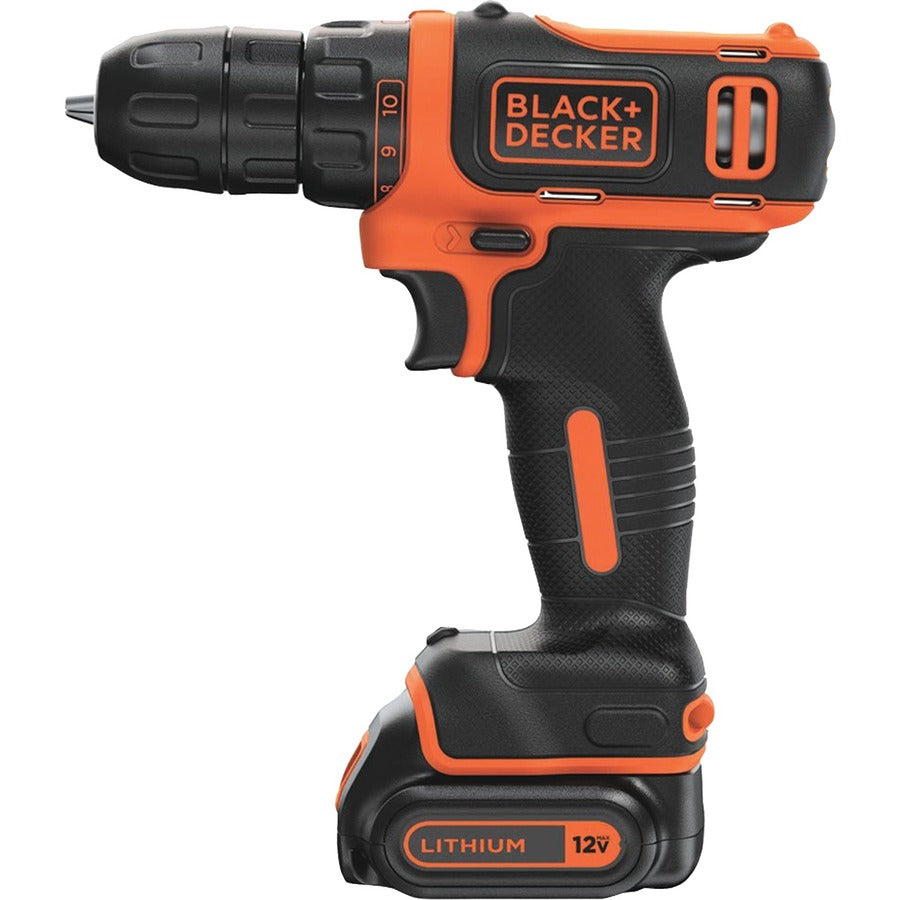 Black & Decker 12-Volt MAX Cordless Lithium Drill/Driver BDCDD12C