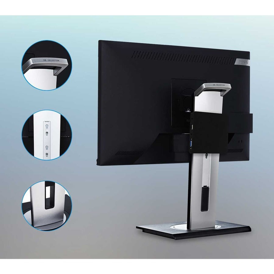 ViewSonic VG2448-PF 24 Inch IPS 1080p Ergonomic Monitor with Built-In Privacy Filter HDMI DisplayPort USB and 40 Degree Tilt VG2448-PF