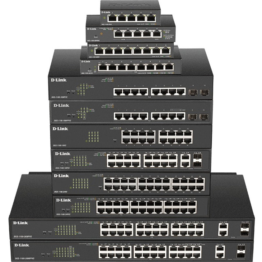 D-Link DGS-1100-08V2 Ethernet Switch DGS-1100-08V2