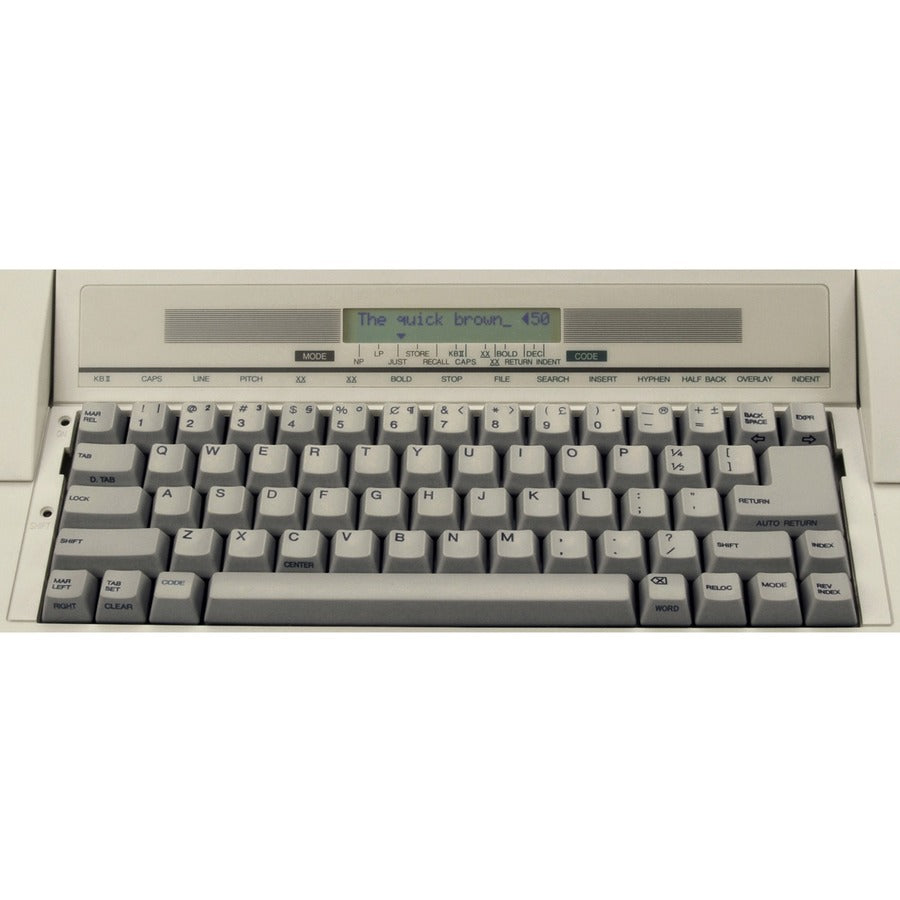 Royal Portable Electronic Typewriter With Memory an Display 69147T
