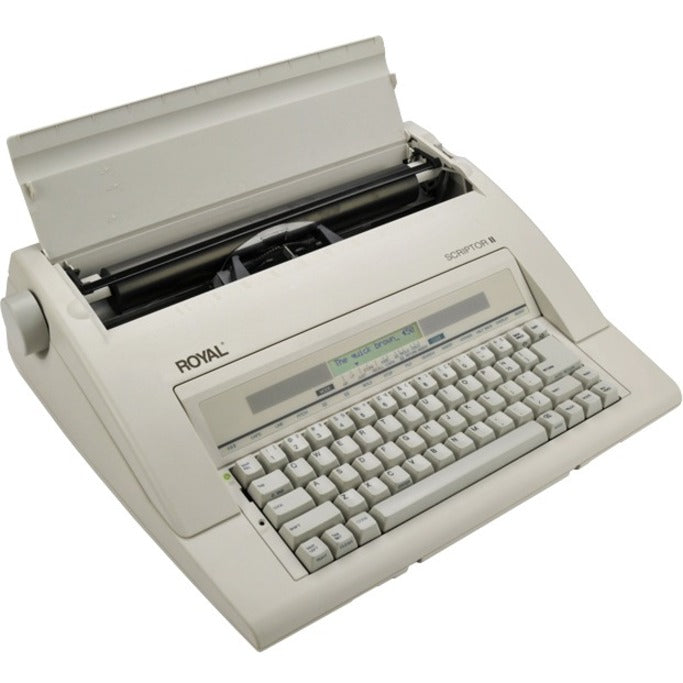 Royal Portable Electronic Typewriter With Memory an Display 69147T