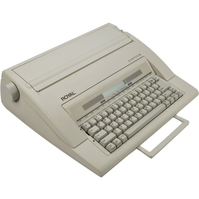Royal Portable Electronic Typewriter With Memory an Display 69147T