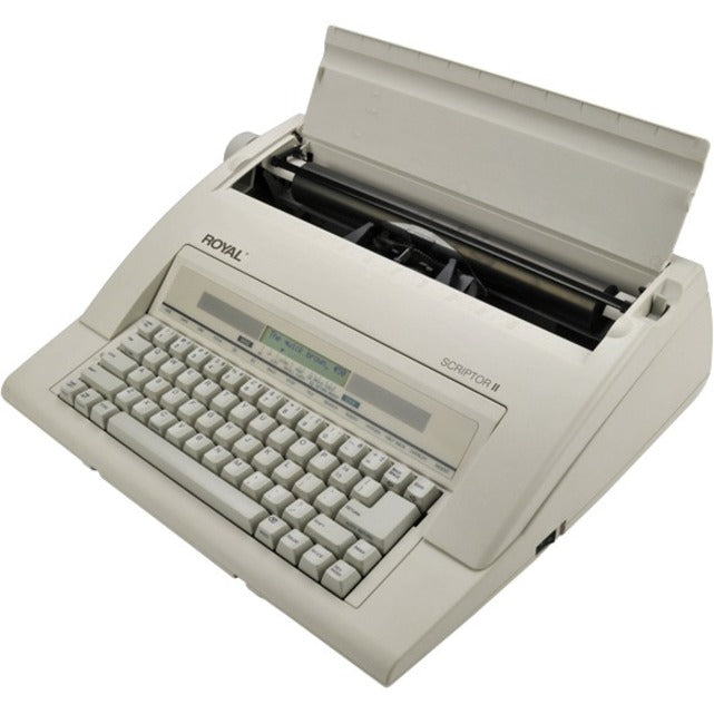 Royal Portable Electronic Typewriter With Memory an Display 69147T