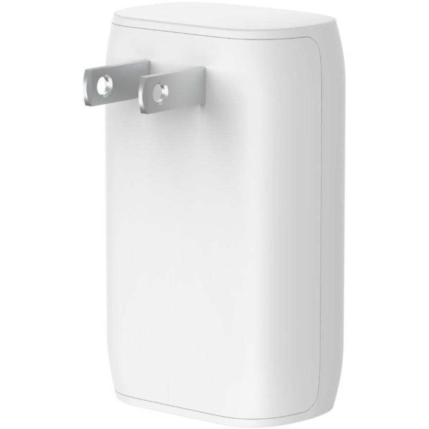Belkin BoostCharge Dual Wall Charger with PPS (USB-C Cable with Lightning Connector included) - Power Adapter WCB007DQ1MWH-B5