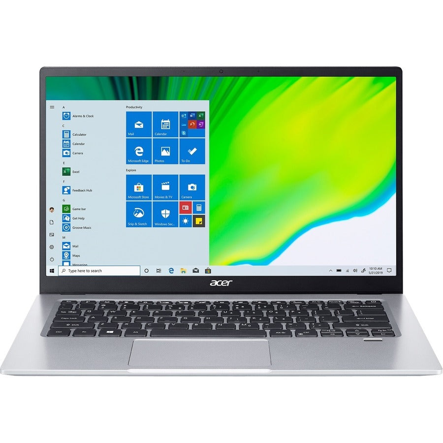 Acer Swift 1 SF114-34 SF114-34-C16K 14" Notebook - Full HD - Intel Celeron N4500 - 4 GB - 128 GB Flash Memory - English Keyboard - Pure Silver NX.A78AA.001