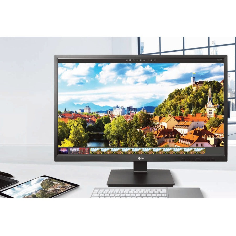 LG 24BP450Y-I 24" Class Full HD LCD Monitor - 16:9 - Black - TAA Compliant 24BP450Y-I