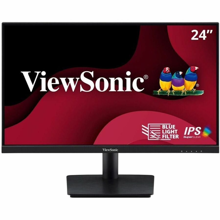 ViewSonic VA2409M 24 Inch IPS Full HD 1080p Monitor with Adaptive Sync, 75Hz, Thin Bezels, Eye Care, HDMI, VGA Inputs for Home and Office VA2409M