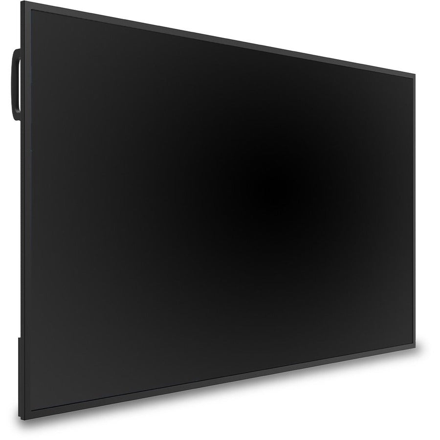 ViewSonic CDE8630 86" 4K UHD Wireless Presentation Display 24/7 Commercial Display with Portrait Landscape, USB C, Wifi/BT Slot, RJ45 and RS232 CDE8630