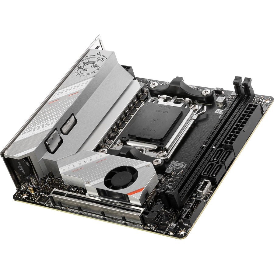 MSI MPG B650I EDGE WIFI Gaming Desktop Motherboard - AMD B650 Chipset - Socket AM5 - Mini ITX B650IEDGEWIFI