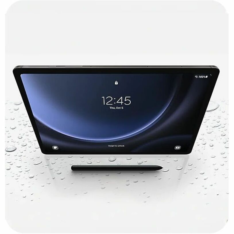 Samsung Galaxy Tab S9 FE Tablet - 10.9" WUXGA+ - Samsung Exynos 1380 (5 nm) Octa-core - 8 GB - 256 GB Storage - Gray SM-X510NZAEXAR