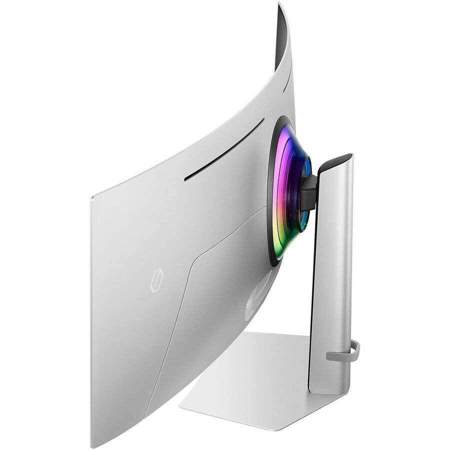 Samsung Odyssey G9 S49CG934SN 49" Class Dual Quad HD (DQHD) Curved Screen Gaming OLED Monitor - 32:9 - Silver S49CG934SN