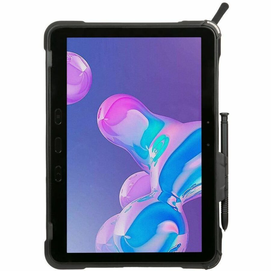 Targus Field-Ready THD933USZ Keyboard/Cover Case Samsung Galaxy Tab Active4 Pro Tablet - Black - TAA Compliant THD933USZ