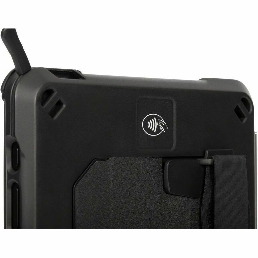 Targus Field-Ready THD933USZ Keyboard/Cover Case Samsung Galaxy Tab Active4 Pro Tablet - Black - TAA Compliant THD933USZ