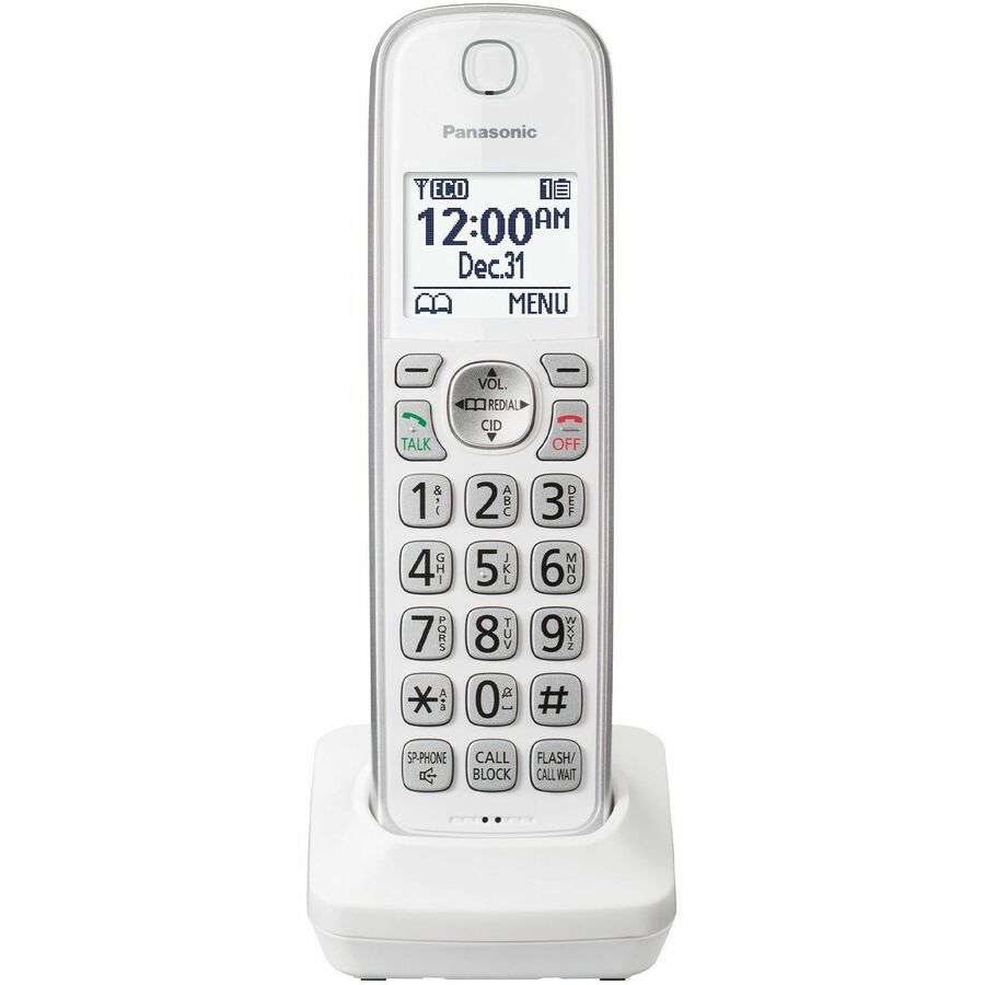 Panasonic Cordless Phone Accessory Handset for TGD63x Series KX-TGDA63W