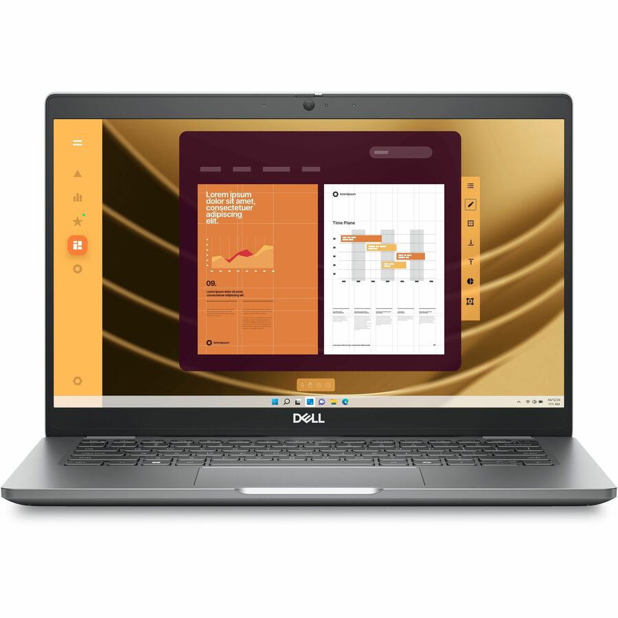 Dell Latitude 5000 5350 13.3" Touchscreen Convertible 2 in 1 Notebook - Full HD - Intel Core Ultra 7 165U - 32 GB - 512 GB SSD - Gray HWFV4
