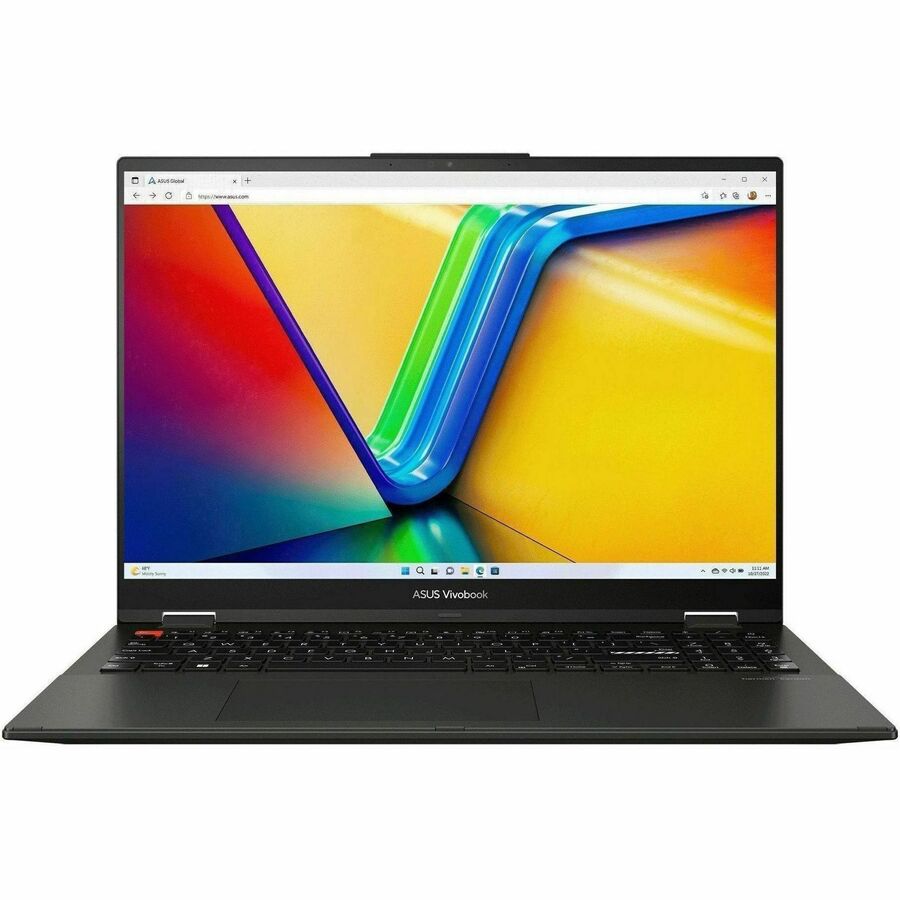 Asus Vivobook S 16 Flip TP3604 TP3604VA-DS74T 16" Touchscreen Convertible 2 in 1 Notebook - WUXGA - Intel Core i7 13th Gen i7-13700H - Intel Evo Platform - 16 GB - 512 GB SSD - Midnight Black TP3604VA-DS74T