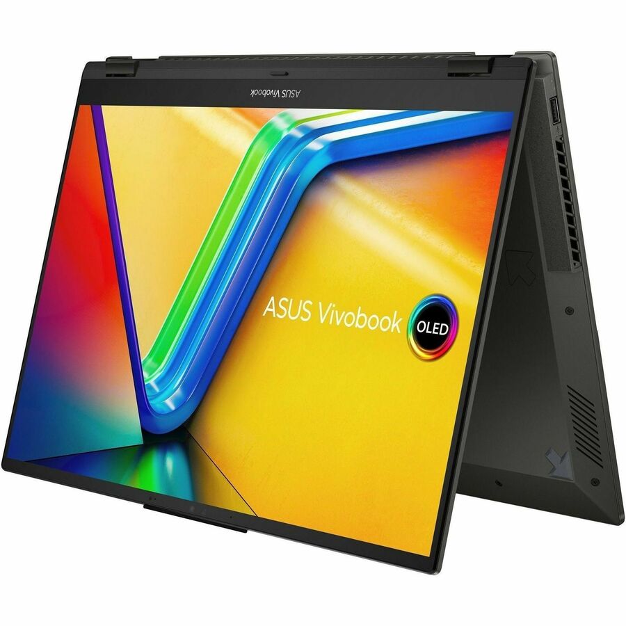Asus Vivobook S 16 Flip TP3604 TP3604VA-DS74T 16" Touchscreen Convertible 2 in 1 Notebook - WUXGA - Intel Core i7 13th Gen i7-13700H - Intel Evo Platform - 16 GB - 512 GB SSD - Midnight Black TP3604VA-DS74T