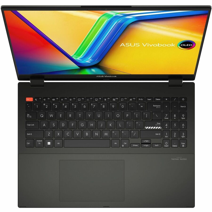 Asus Vivobook S 16 Flip TP3604 TP3604VA-DS74T 16" Touchscreen Convertible 2 in 1 Notebook - WUXGA - Intel Core i7 13th Gen i7-13700H - Intel Evo Platform - 16 GB - 512 GB SSD - Midnight Black TP3604VA-DS74T