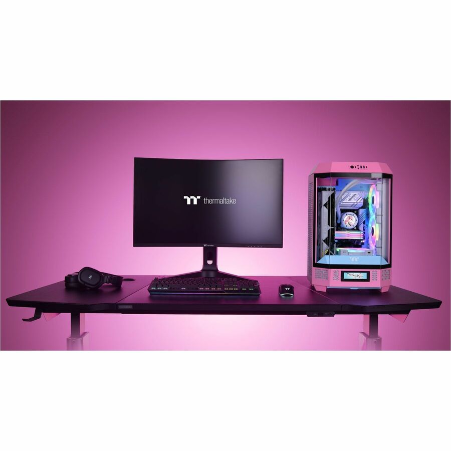 Thermaltake The Tower 300 Bubble Pink Micro Tower Chassis CA-1Y4-00SAWN-00