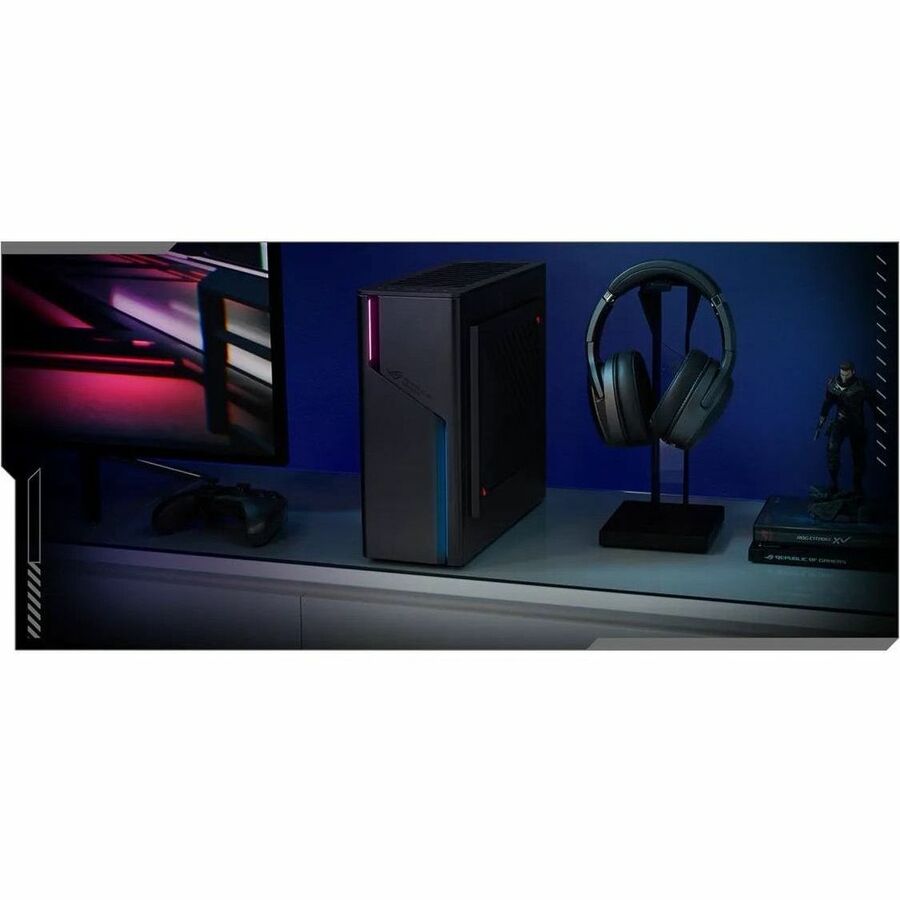 Asus ROG G22CH G22CH-DS764 Gaming Desktop Computer - Intel Core i7 14th Gen i7-14700F - 16 GB - 1 TB SSD - Small Form Factor - Gray G22CH-DS764