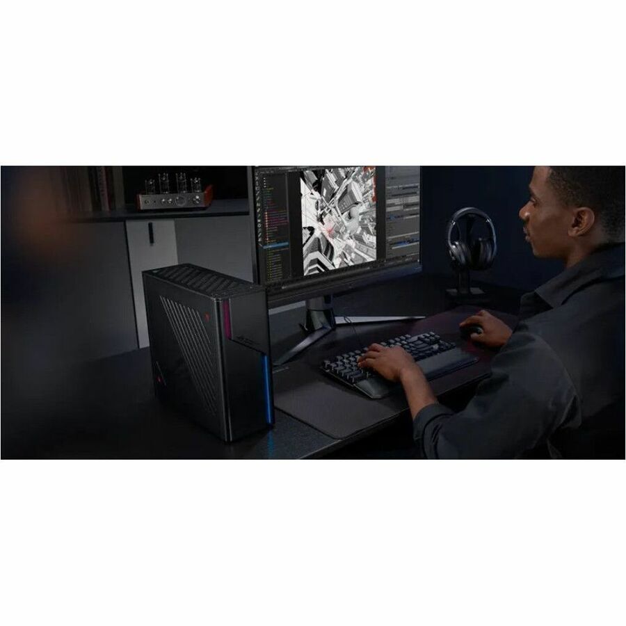 Asus ROG G22CH G22CH-DS764 Gaming Desktop Computer - Intel Core i7 14th Gen i7-14700F - 16 GB - 1 TB SSD - Small Form Factor - Gray G22CH-DS764