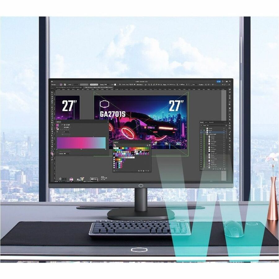 Cooler Master GA2701S 27" Class Full HD Gaming LCD Monitor - 16:9 CMI-GA2701S-US