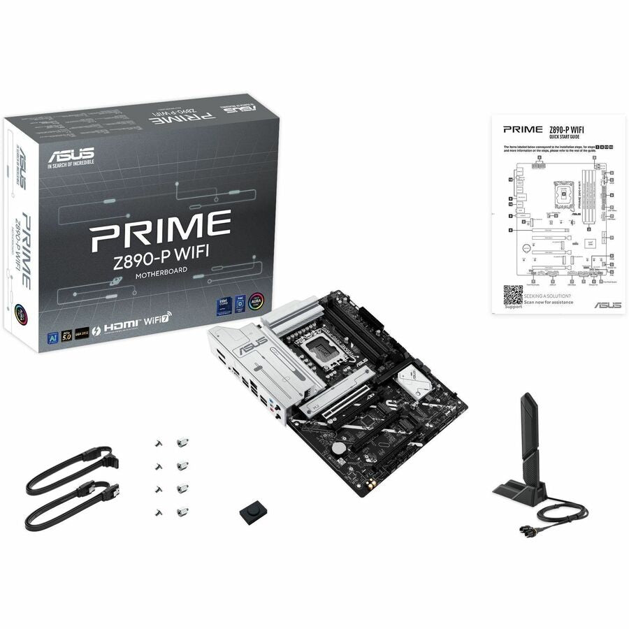 Asus Prime PRIME Z890-P WIFI Gaming Desktop Motherboard - Intel Z890 Chipset PRIME Z890-P WIFI