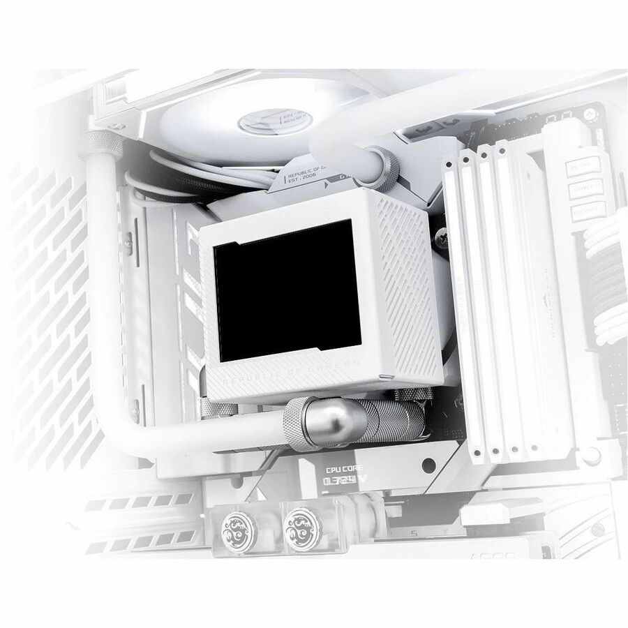 Asus ROG RYUJIN III WB White Edition Cooling Fan/Water Block ROG RYUJIN III WB WHT
